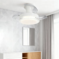 52 cm 3-blade ceiling fan with dimmable light – view 8