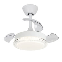 52 cm 3-blade ceiling fan with dimmable light – view 4